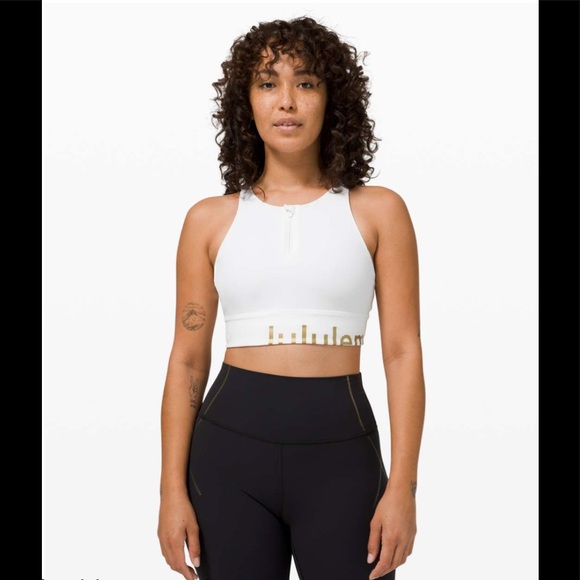 Lululemon Energy Bra High Neck Long Line Zip SE - Picture 2 of 6